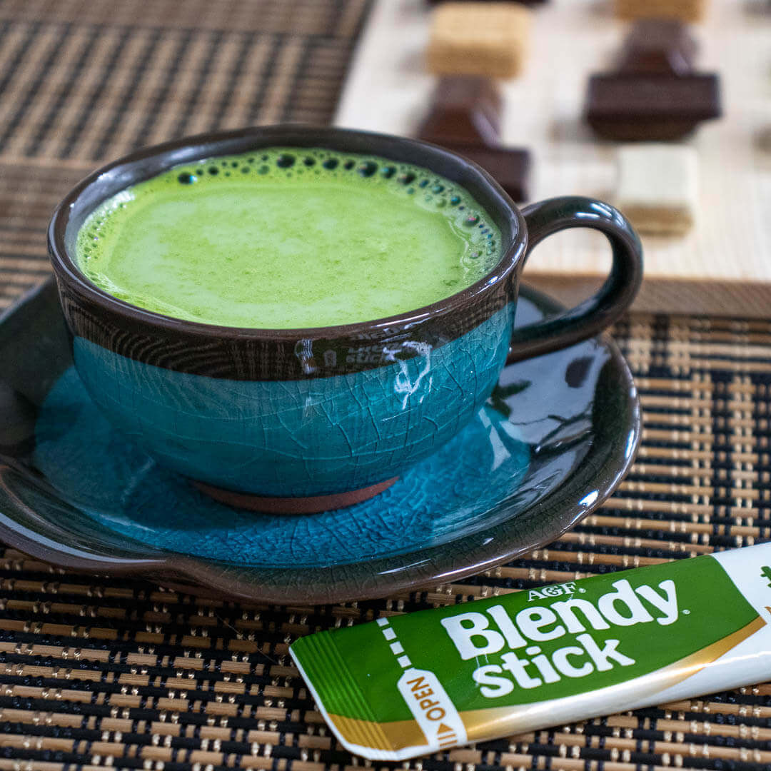 Bonus Gift in all ZenPop Sweets Packs: Matcha Au Lait Blendy Stick