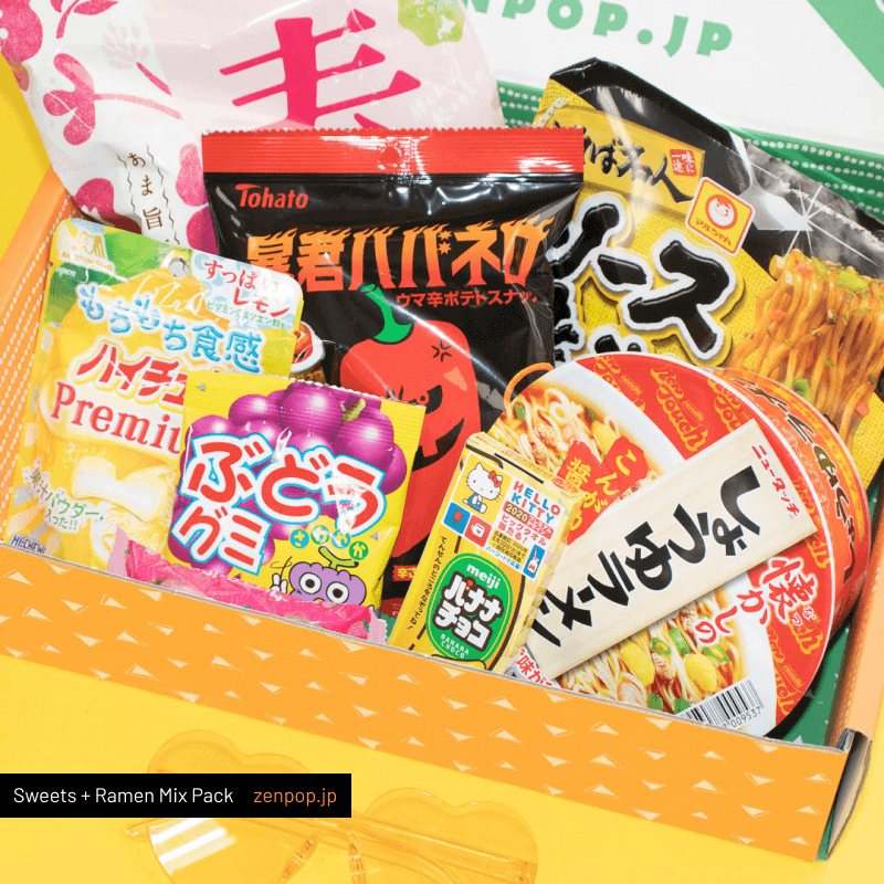 ZenPop's Japanese Ramen + Sweets Mix Pack