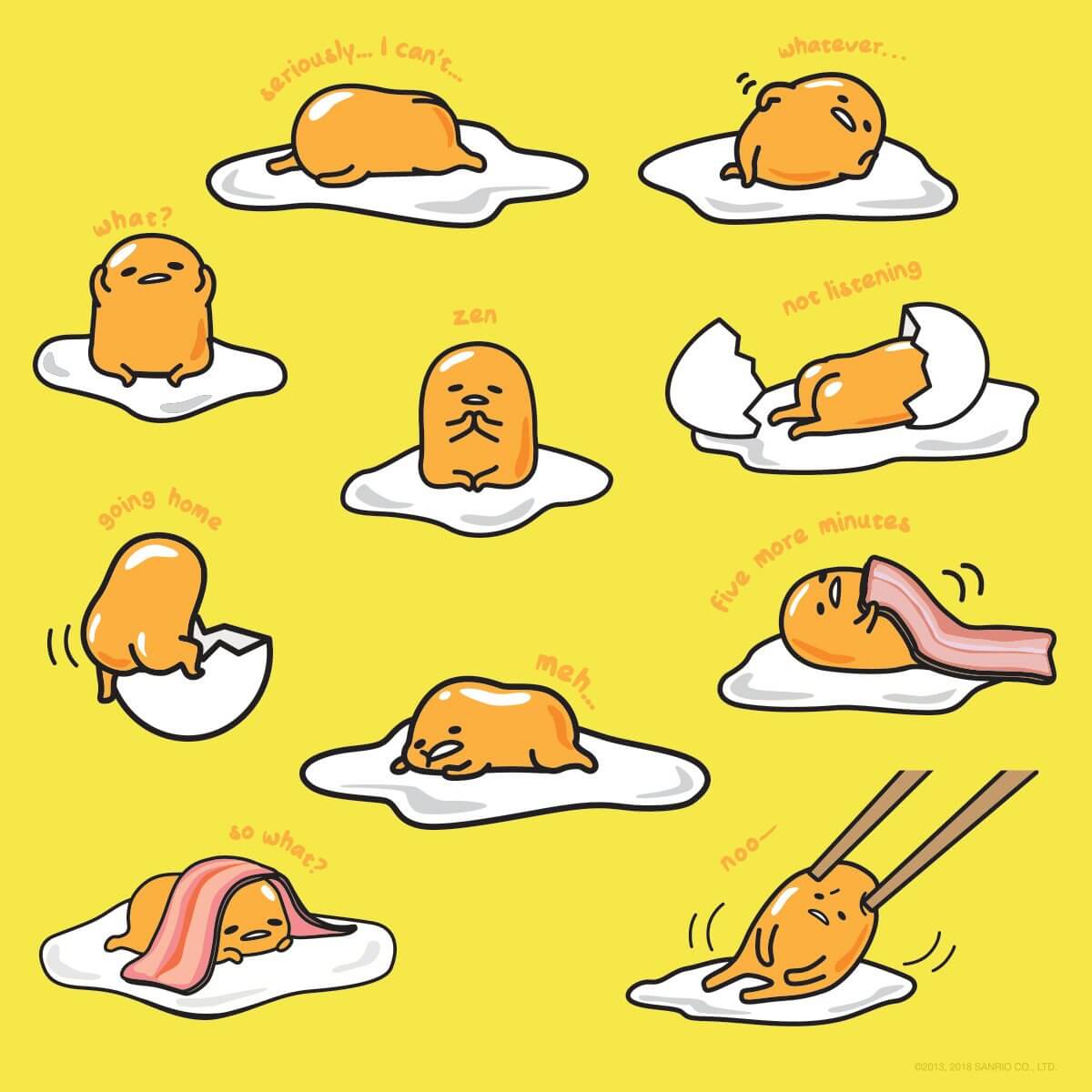 Which Gudetama are you today?