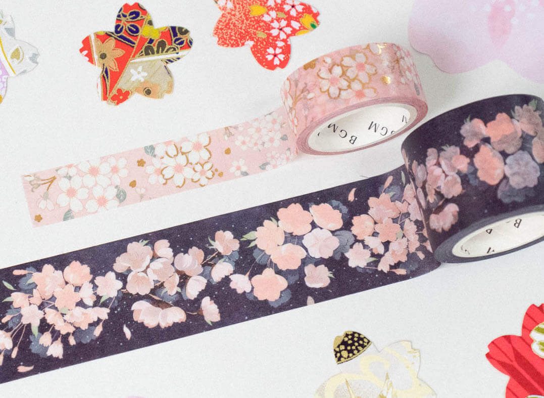Washi tapes from a previous Sakura Stationery Pack!