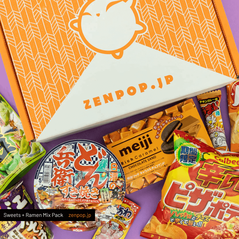 ZenPop's Japanese Ramen + Sweets Mix Pack