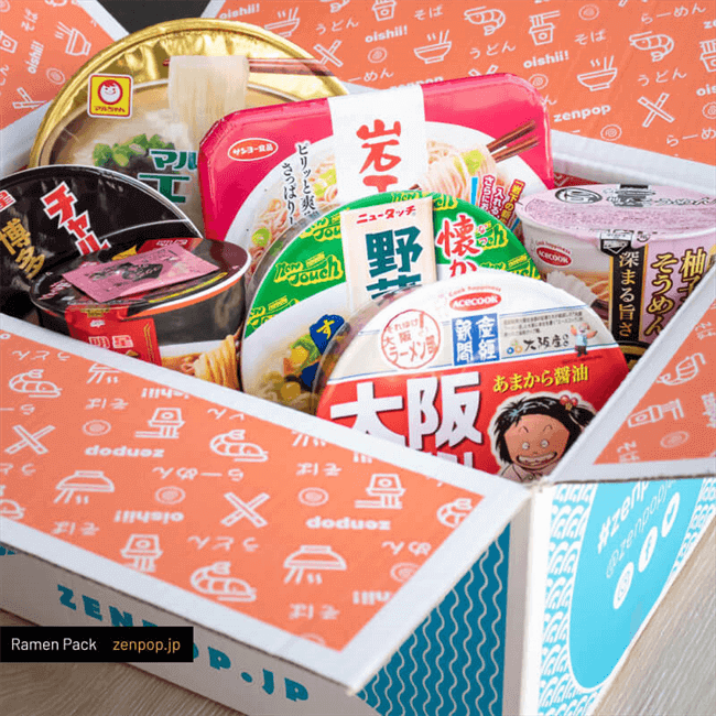 ZenPop's Japanese Ramen Pack