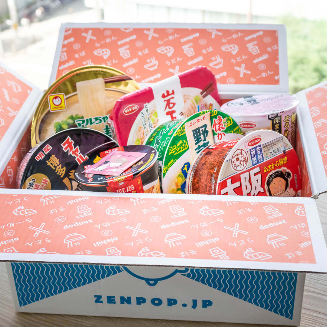 ZenPop's September Local Favorites Ramen Pack
