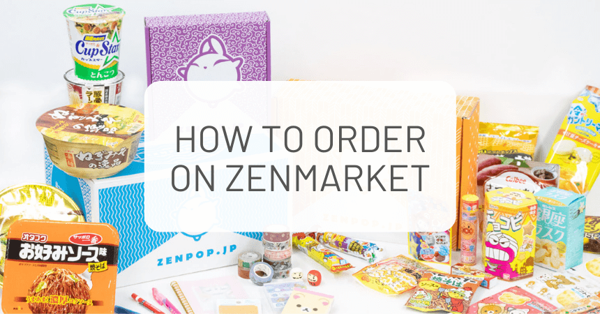 How to Order ZenPop Packs on ZenMarket