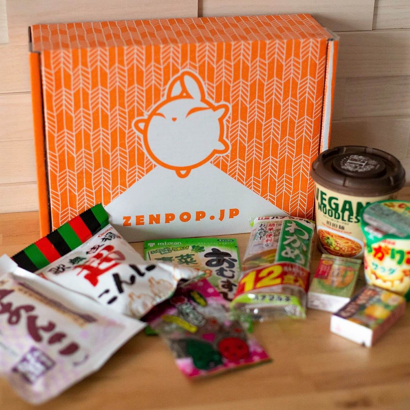 ZenPop's Limited Edition Vegetarian Snack Pack