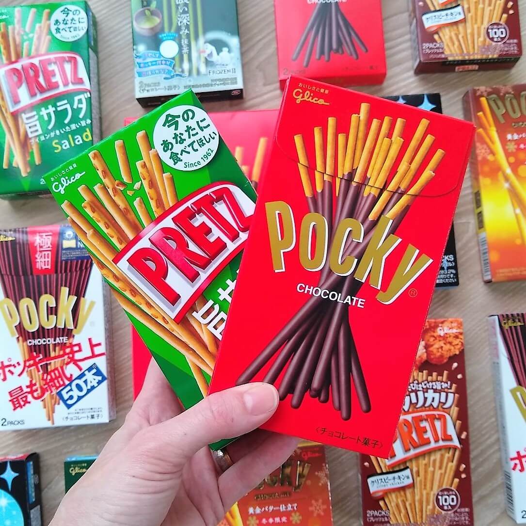 Japan's iconic Pocky & Pretz