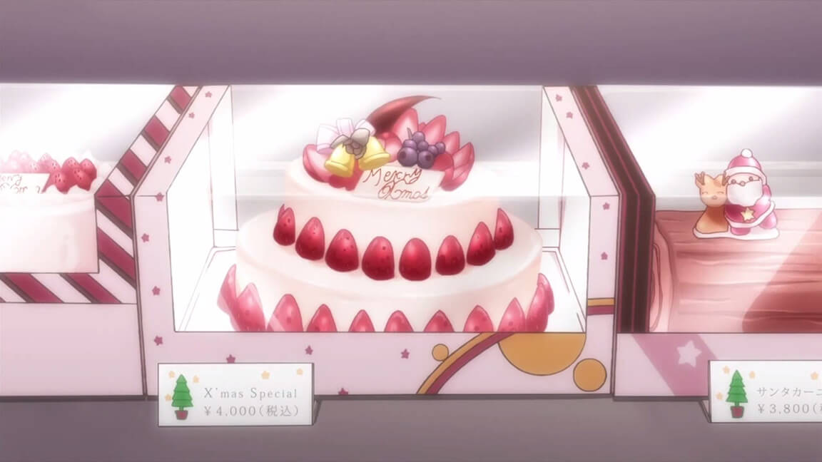 Anime Christmas Cake