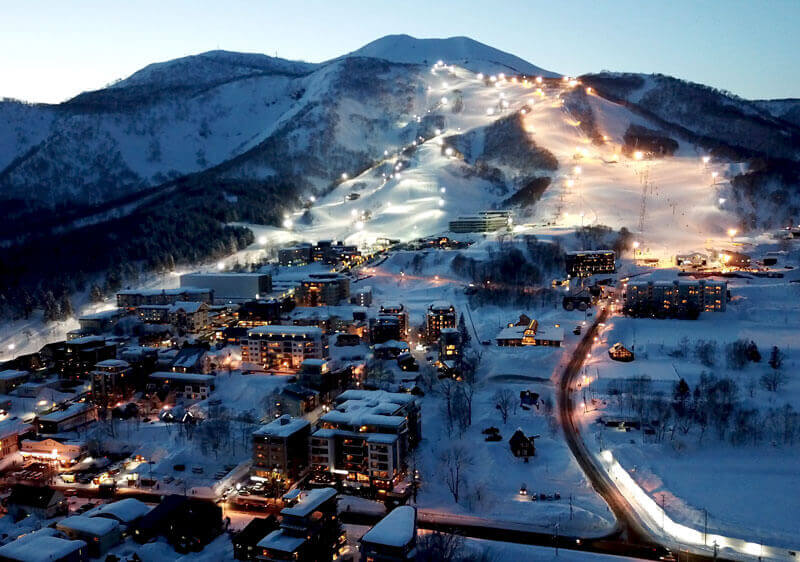 Pistes de ski au Japon