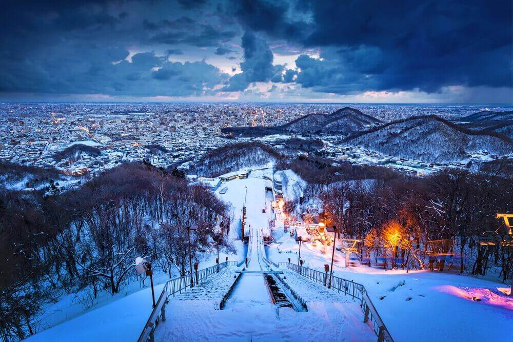 Les pistes de Sapporo