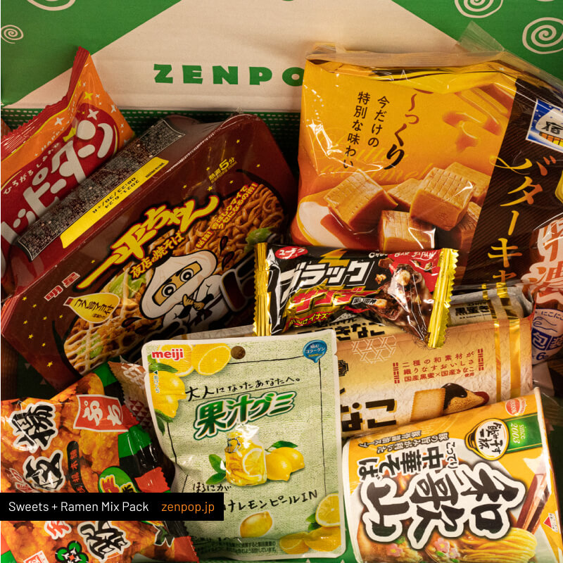 ZenPop's Japanese Ramen + Sweets Mix Pack