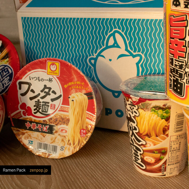 ZenPop's Japanese Ramen Pack