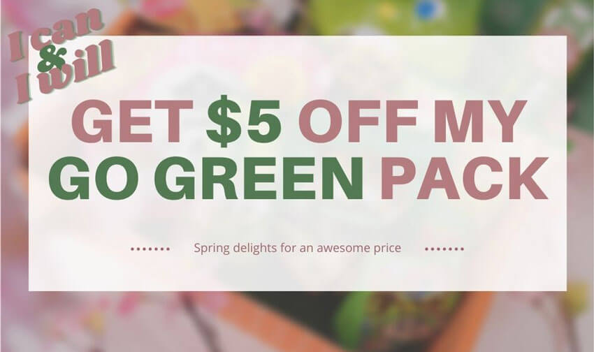 $5 OFF Go Green Mix Pack