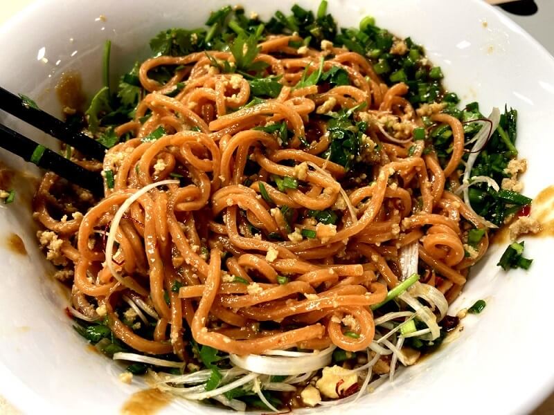 Japanese mazesoba