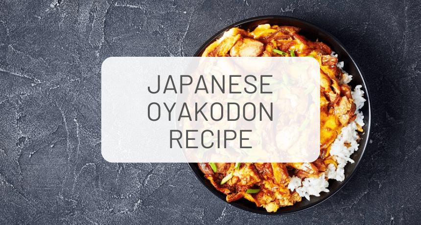 Easy Oyakodon Recipe (Chicken and Egg Bowl) 親子丼