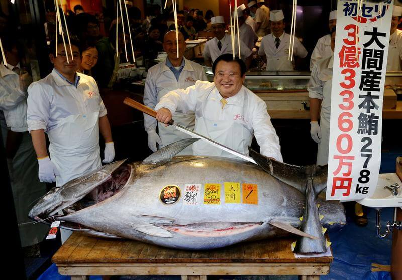 Аукцион по продаже японского тунца