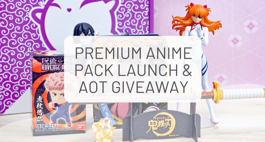 Premium Anime Pack  & Shingeki no Kyojin Giveaway 