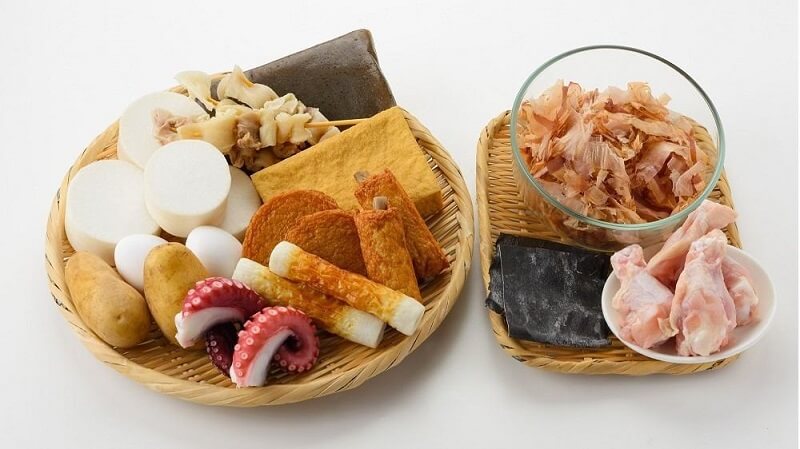 Oden ingredients