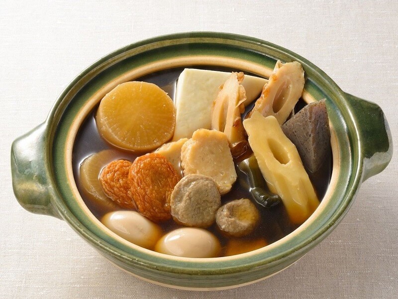 Large Pot of Oden, a Japanese Winter Dish Stock Image - Image of