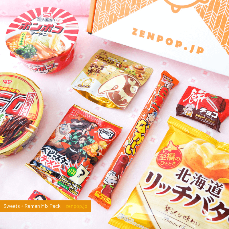 ZenPop's Ramen and Sweets Mix Pack: Sunrise Surprise