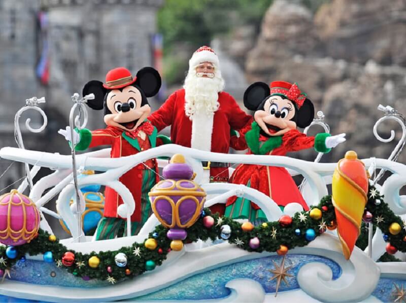 Disneyland in Japan for Christmas
