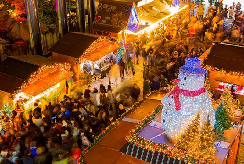 Рождественские ярмарки в Японии