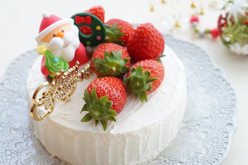 Японский рождественский торт