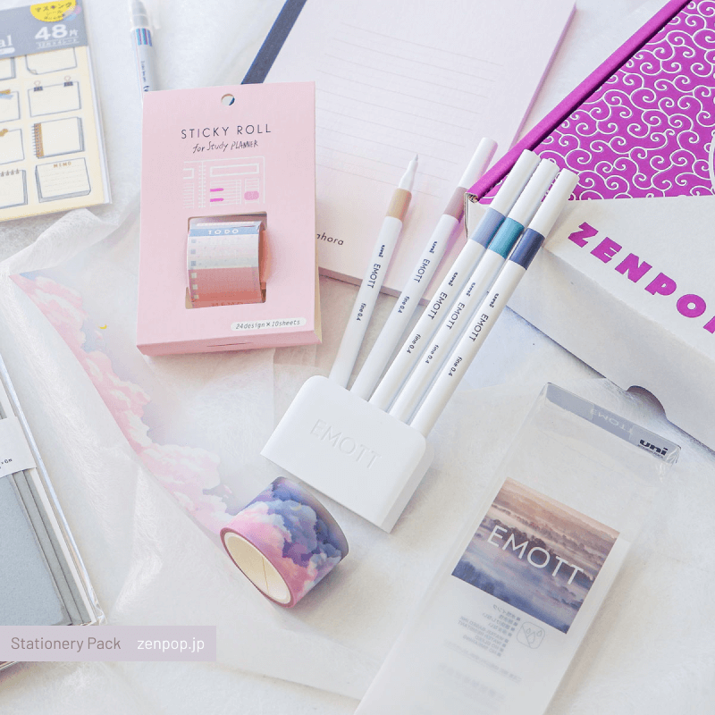 ZenPop's Stationery Pack: Pastel Aesthetics