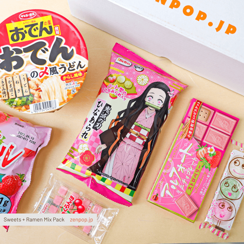 ZenPop's Ramen and Sweets Mix Pack: Hinamatsuri