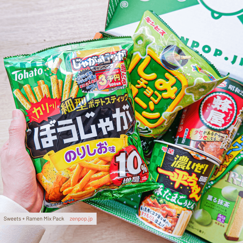 ZenPop's Ramen and Sweets Mix Pack: Midori Spring