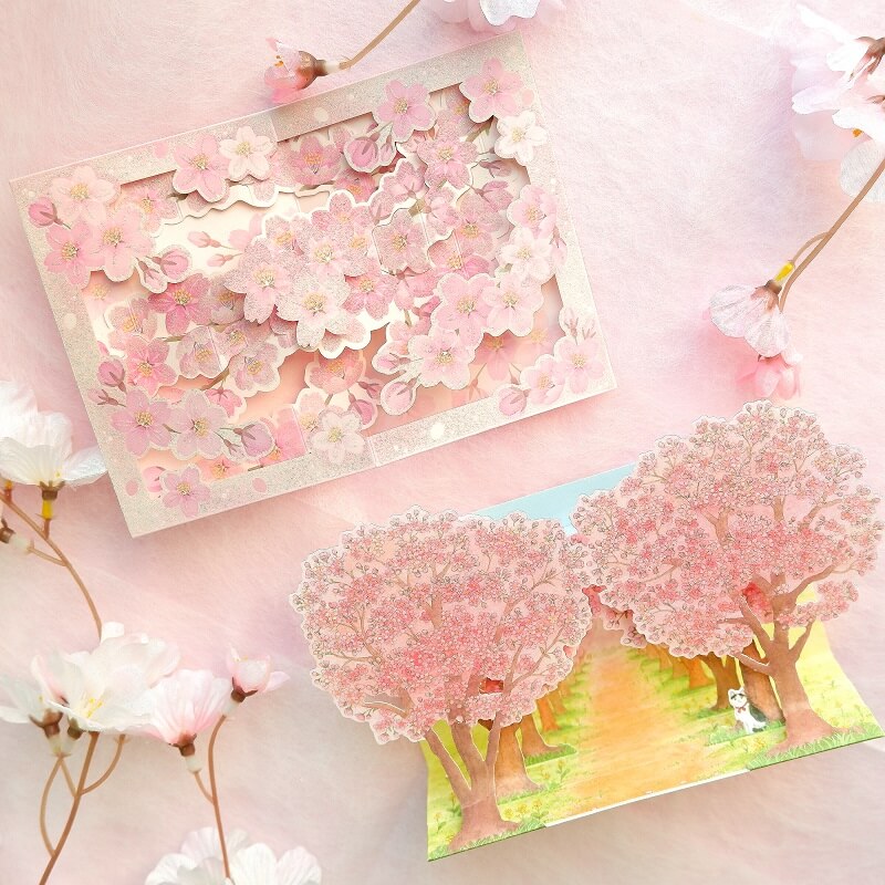 Sakura Spring Card from Sanrio