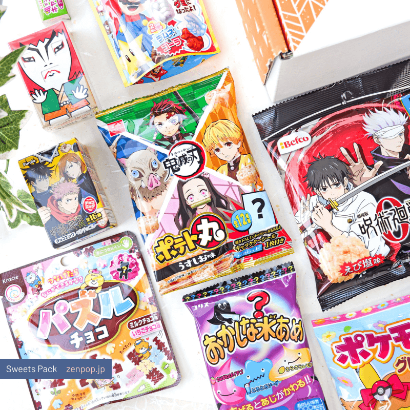 ZenPop Sweets Pack: Snack Your Anime