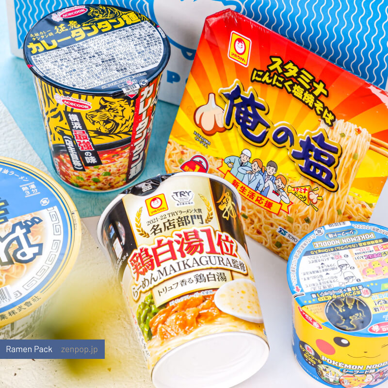 ZenPop's Ramen Pack: Seaside Paradise