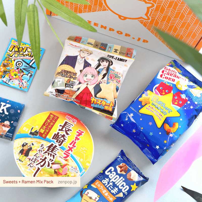 ZenPop's Ramen and Sweets Mix Pack: Tanabata Sparkle