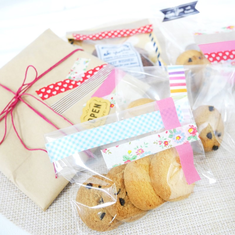 Washi Tape Gift Wrapping